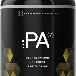 PA(7) Phosphatidic Acid Muscle Builder by HPN | Top Natural Muscle Builder - Boost mTOR | Build Mass and Strength from Your Workout | 30 Day Supply