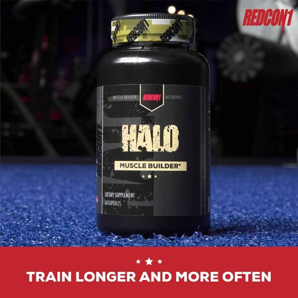 Redcon1 - Halo - 60 Servings, Muscle Builder, Increase Lean Gains and Muscle Mass, Increase Protein Synthesis