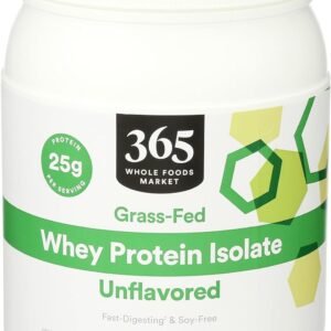 365 by Whole Foods Market, Unflavored Whey Protein Isolate, 15.1 Ounce