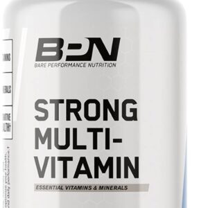 BARE PERFORMANCE NUTRITION, BPN Strong Multi-Vitamin, Foundational Health, Improved Mood and Sleep, Adaptogens, Improved Cognitive Health