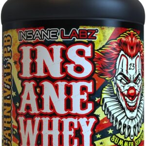 Insane Labz Insane Whey,100% Muscle Building Whey Protein, Post Workout, BCAA Amino Profile, Mass Gainer, Meal Replacement, 5lbs, 60 Srvgs (Packaging May Vary) (Chocolate Peanut Butter)