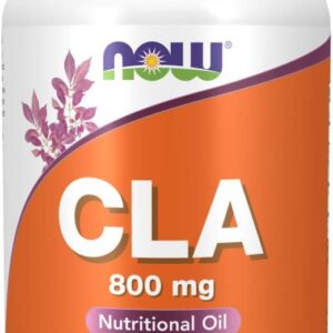 NOW Supplements, CLA (Conjugated Linoleic Acid) 800 mg, Nutritional Oil, 180 Softgels