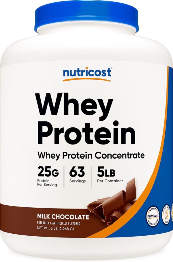 Nutricost Whey Protein Concentrate (Chocolate) 5LBS