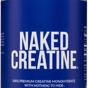 Pure Creatine Monohydrate – 200 Servings - 1,000 Grams, 2.2lb Bulk, Vegan, Non-GMO, Gluten Free, Soy Free. Aid Strength Gains, No Artificial Ingredients - NAKED CREATINE