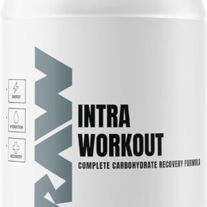 RAW Intra Workout Supplement Powder, Unflavored - Intra Supplement for Hydration, Mental Focus, Energy, & Workout Recovery - Intra Workout Powder That Increases Performance & Endurance - 30 Servings