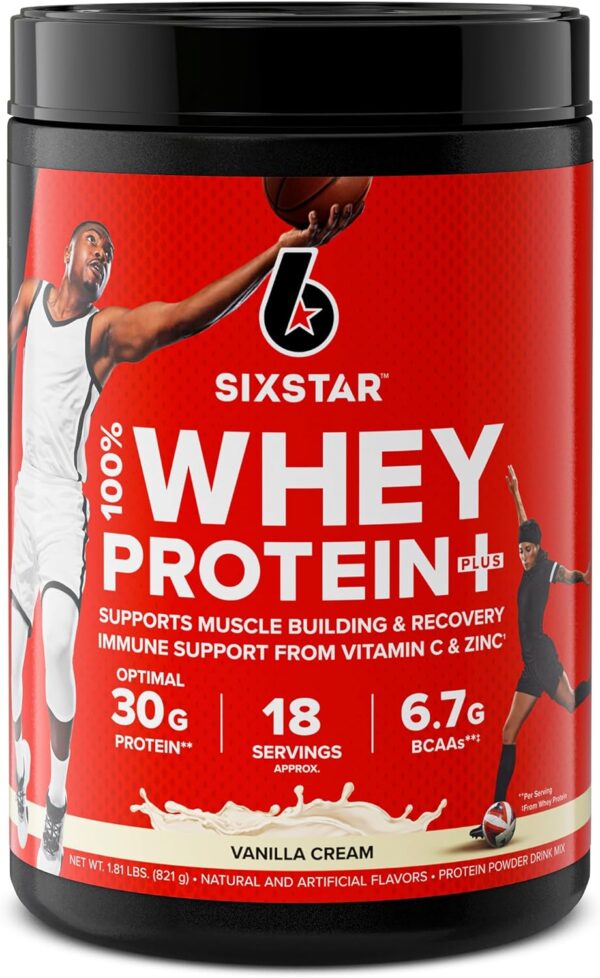 Six Star Elite Series 100% Whey Protein Plus Triple Chocolate 1.8lbs US