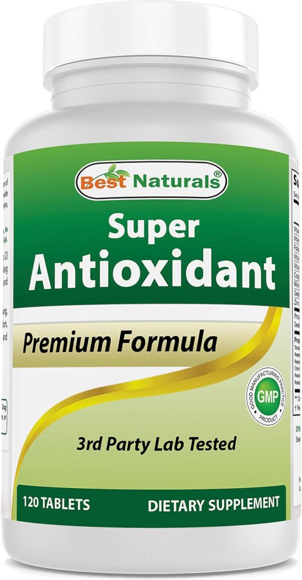 Best Naturals Super Antioxidant Formula 120 Tablets