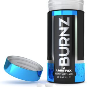 Burnz - Powerful Thermogenic Fat Burner - Powerful Weight Loss Aid, Stronger Than Most Diet Pills - True Plateau Destroyer - Lose Weight Fast for Men and Women, Guaranteed Results - 60ct