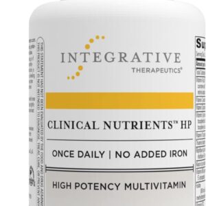 Integrative Therapeutics Clinical Nutrients HP - Multivitamin with Vitamin C, Zinc, Biotin, Vitamin B12 - Antioxidant Supplement for Men and Women - Gluten Free - Dairy Free - 60 Capsules