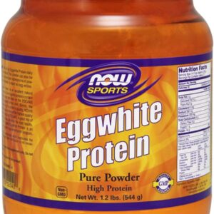 NOW FOODS Egg White Protein Powder, 544 GR