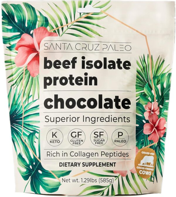 Santa Cruz Paleo Beef Isolate Protein (Chocolate)