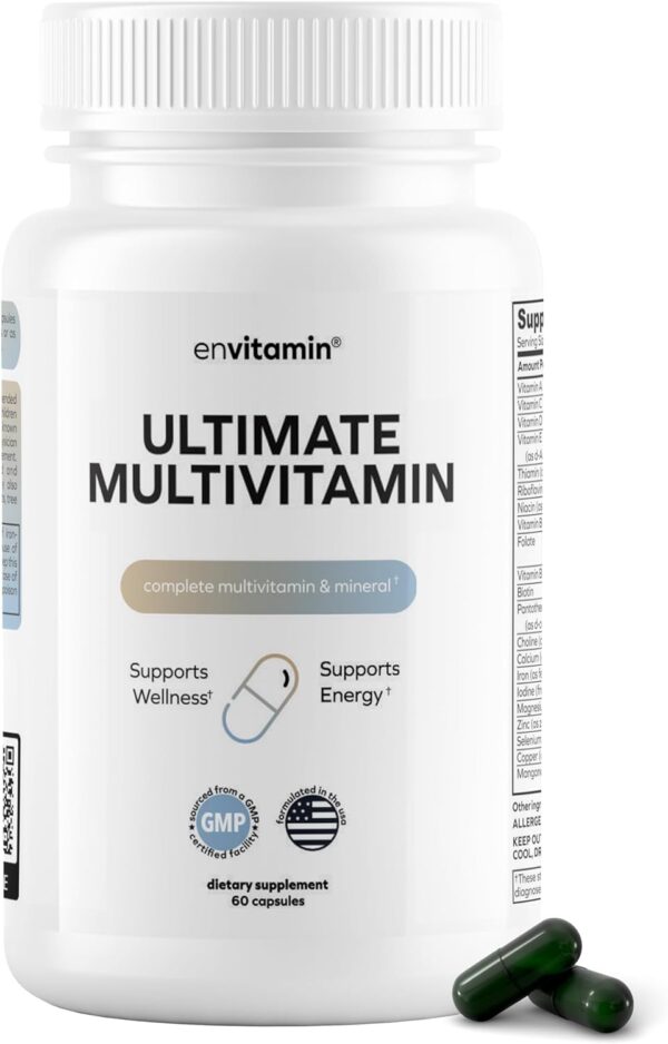 Ultimate Multivitamin Multimineral and Superfood with 42 Fruit and Vegetable Blend, 60 Count