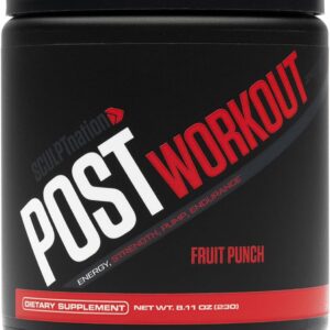 by V Shred Post Workout - Creatine Complex Post Workout Muscle Recovery and Builder with Energy Support, Creatine Monohydrate and Amino Acids, Fruit Punch Flavor - 30 Servings